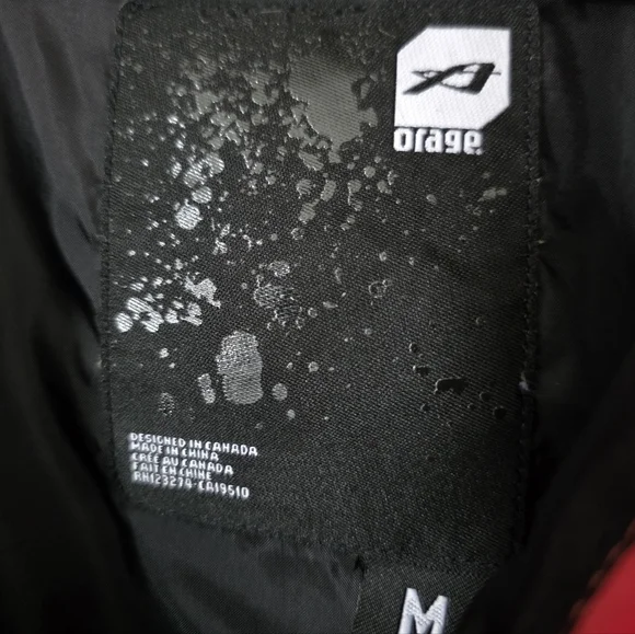 Orage Snowboarding Ski Hooded Vest Waterproof Coral Winter Sports Medium - Picture 3 of 11